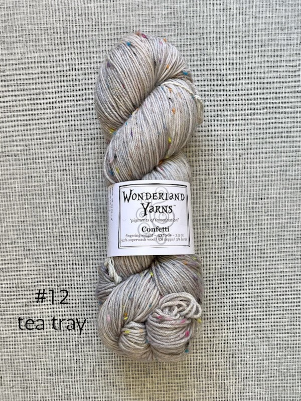 Confetti by Wonderland Yarns (fingering)