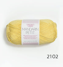 Load image into Gallery viewer, Mandarin Petit by Sandnes Garn (fingering)