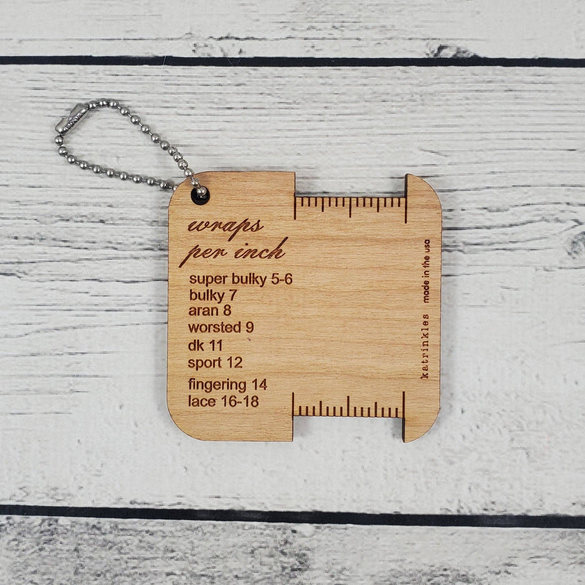 Katrinkles Wraps Per Inch Mini Tool