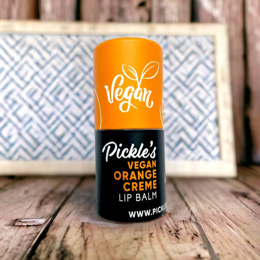 Pickle's Potions Vegan Orange Creme Lip Balm