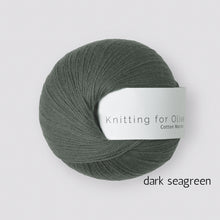 Load image into Gallery viewer, Knitting for Olive Cotton Merino (fingering)