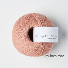 Load image into Gallery viewer, Knitting for Olive Cotton Merino (fingering)