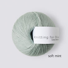 Load image into Gallery viewer, Knitting for Olive Cotton Merino (fingering)