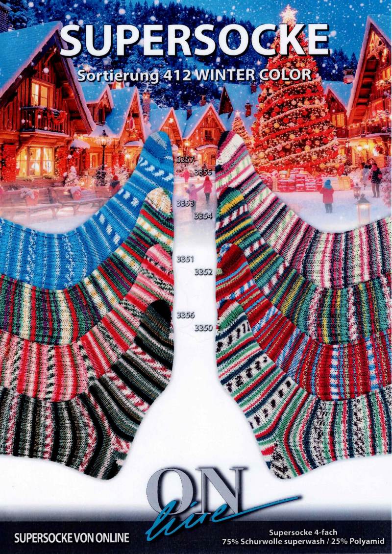 ONline Supersocke 4-Ply :: Winter Color