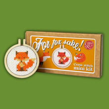 Load image into Gallery viewer, Matchbox Cross Stitch Kit by The Crafty Kit Co.