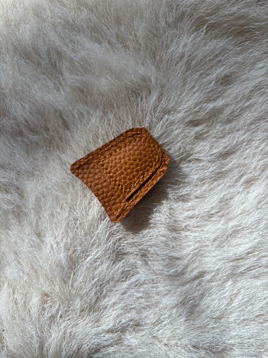 Faux Leather Thimble