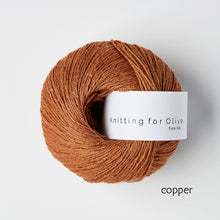 Load image into Gallery viewer, Knitting for Olive Pure Silk (fingering)
