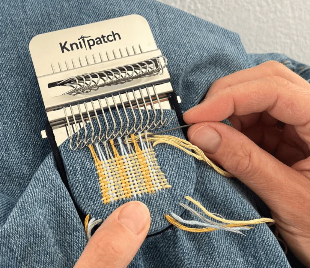Knit Patch weaving loom