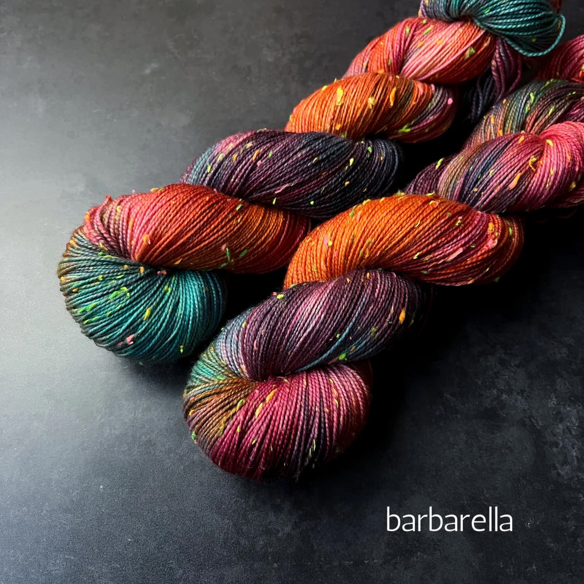Confetti Neon by Toil & Trouble (fingering/sock)