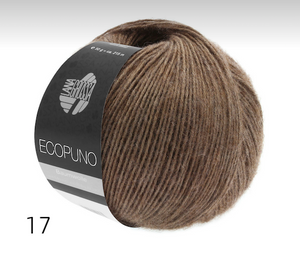 Ecopuno Tweed, Print and Solid by Lana Grossa (sport/dk)