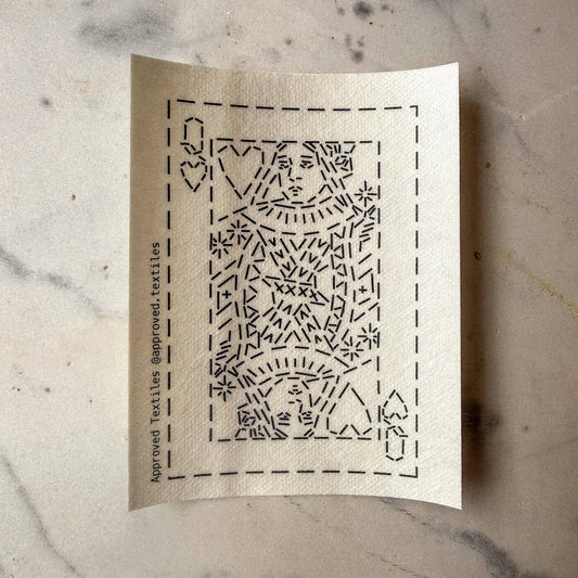 Approved Textiles Sweethearts and Red Hots :: Visible Mending Transfers