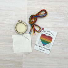 Load image into Gallery viewer, Matchbox Cross Stitch Kit by The Crafty Kit Co.