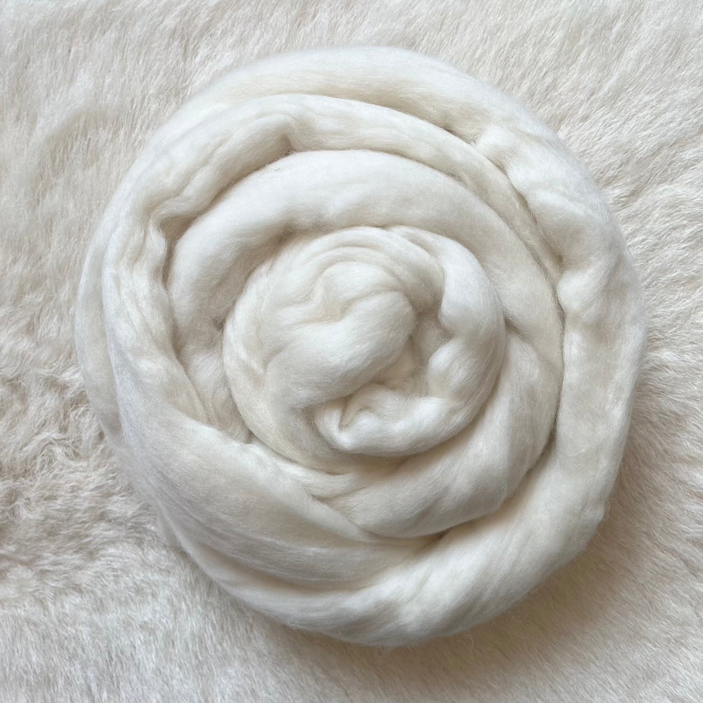 Undyed Merino Top