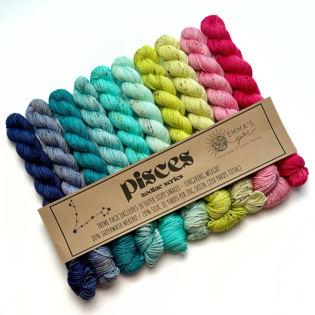 Super Silky Theme Pack by Emma's Yarn (fingering)