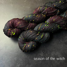 Load image into Gallery viewer, Confetti Neon by Toil & Trouble (fingering/sock)