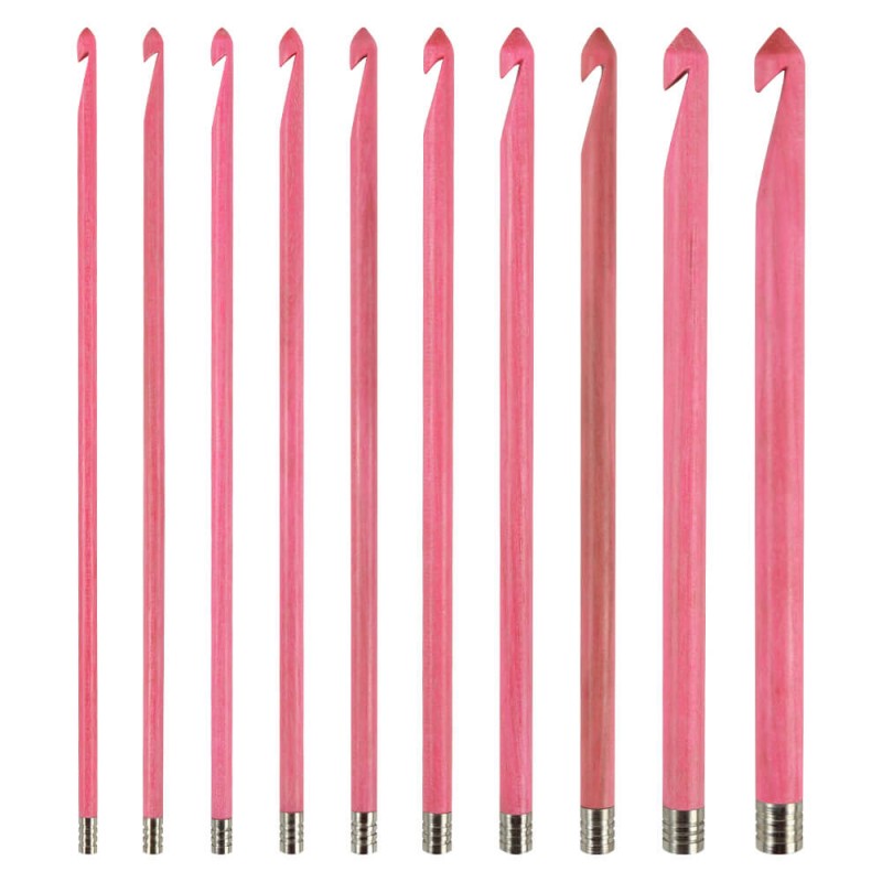 6" Lykke Blush Crochet Hooks