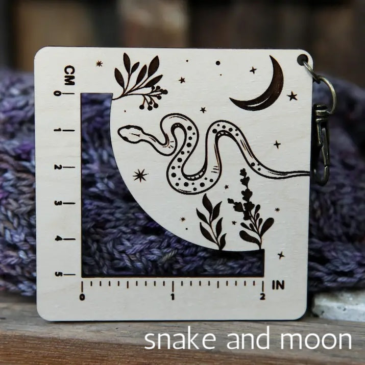 Sunrise Grove Wood Needle & Swatch Gauges