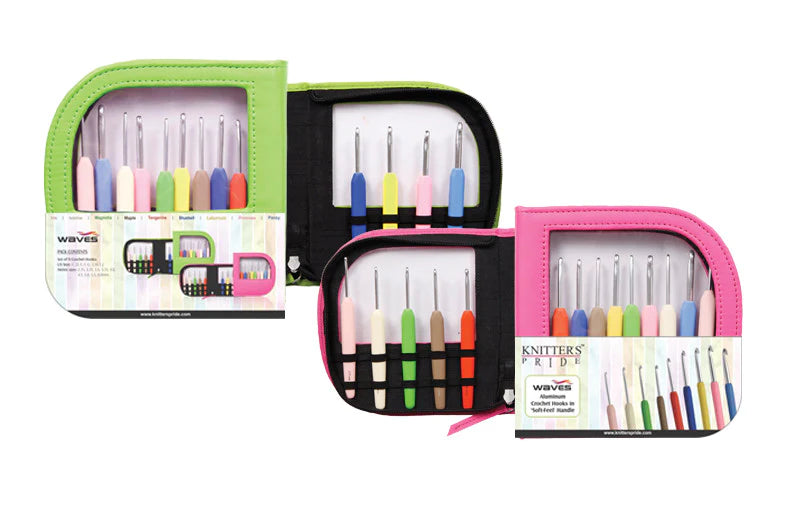 KnitPro Soft-Feel Silver Crochet Hooks by Knit Pro