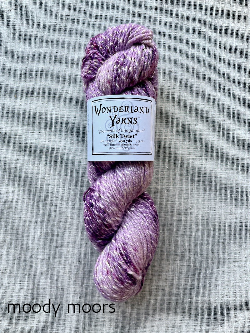 Silk Twist by Wonderland Yarns (dk) – Heavenly Yarns / Fiber of Maine