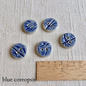 Ceramic Buttons by Betka Pottery