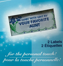 Load image into Gallery viewer, Fabric Garment Labels (for your handmade items)