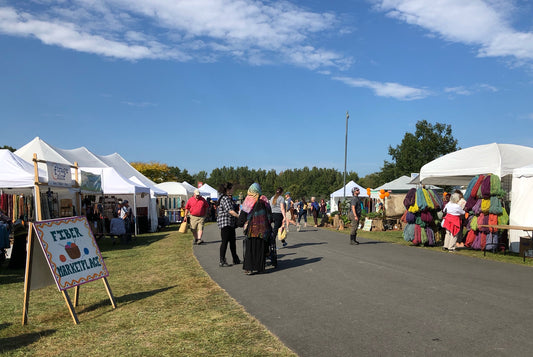 September is (fiber) Fair Month in Maine!