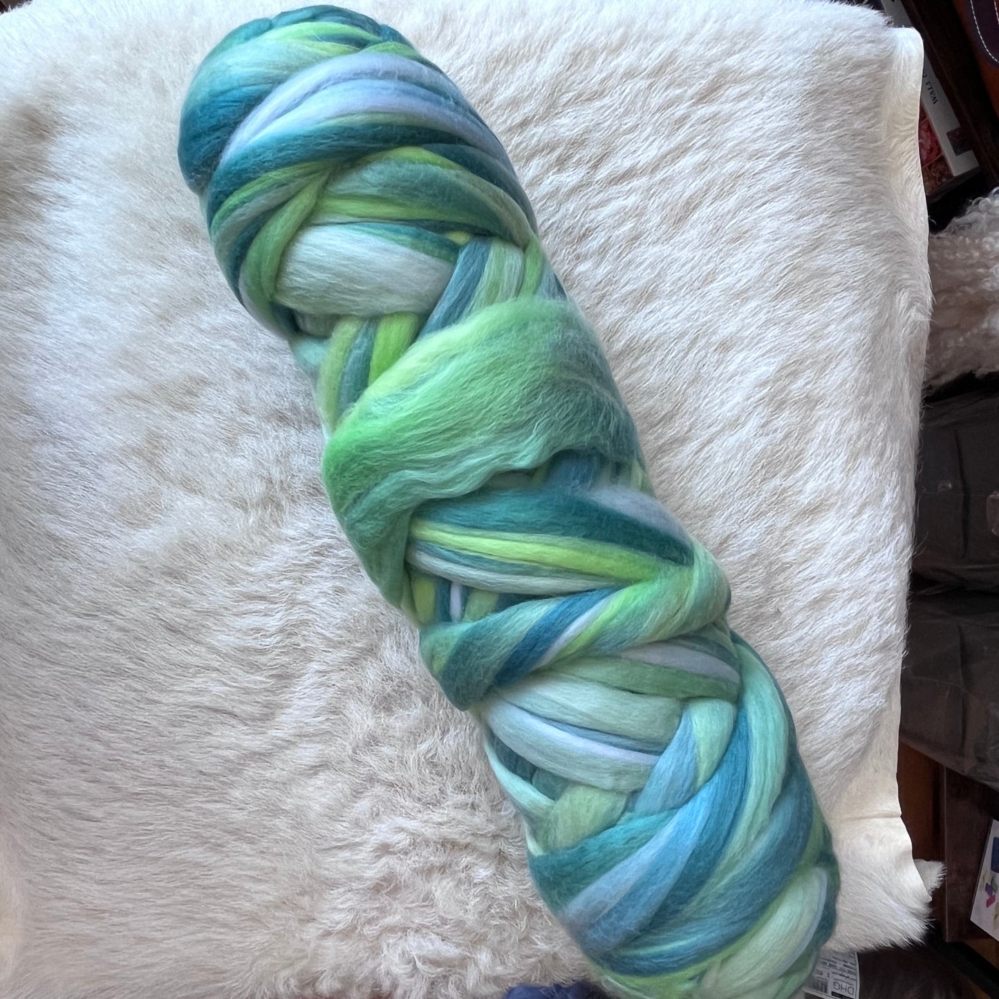 Fine Italian Merino Spinning Top