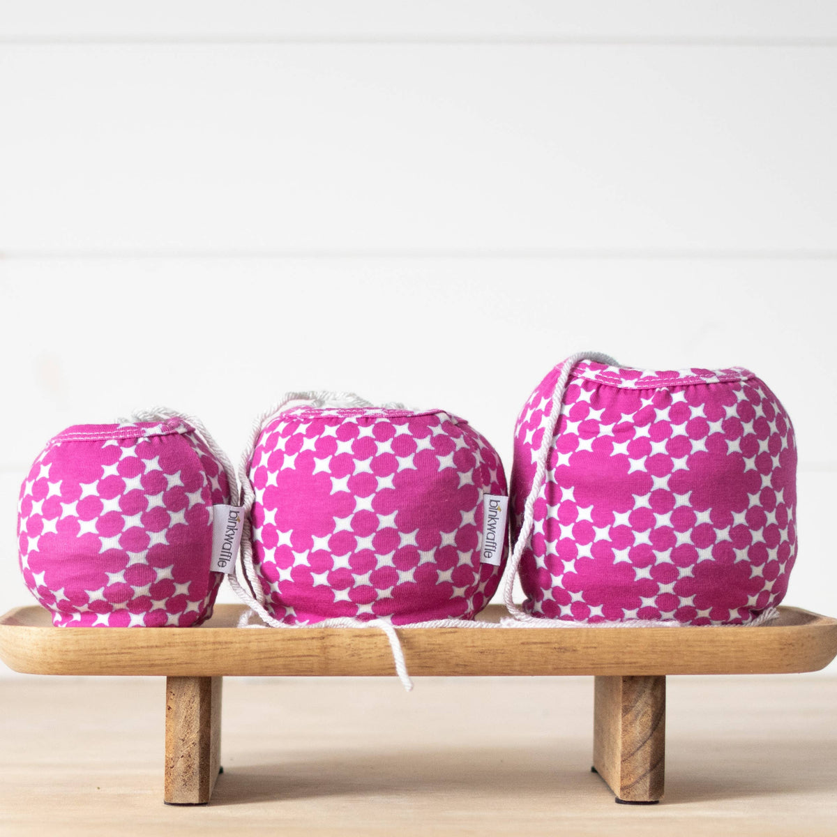 Cozy Cakes yarn cozies in pixie dust
