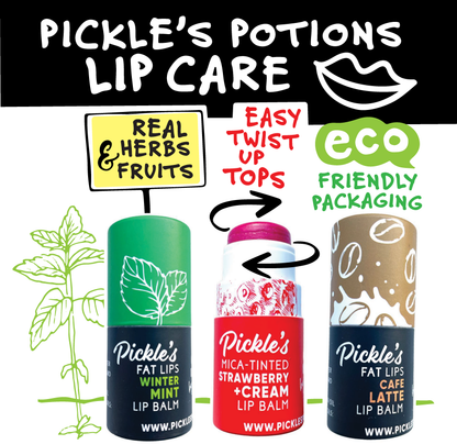 Pickle's Potions Raw Honey Lip Balms