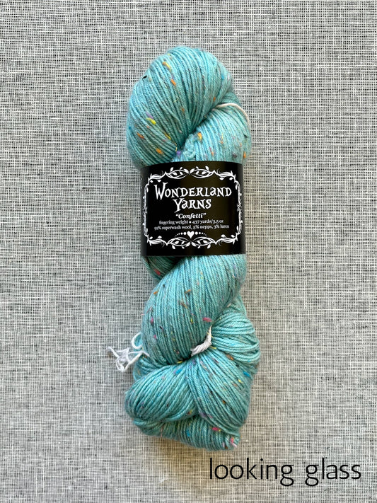 Confetti by Wonderland Yarns (fingering)
