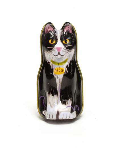 Black Cat Tin with Tapestry Needles