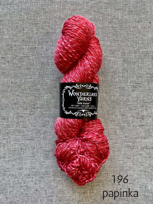 Silk Twist by Wonderland Yarns (dk)