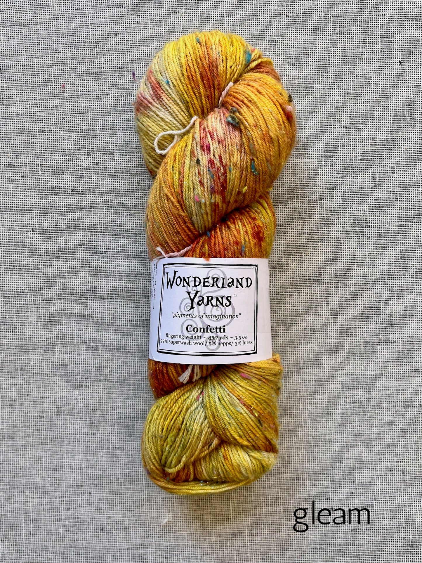 Confetti by Wonderland Yarns (fingering)