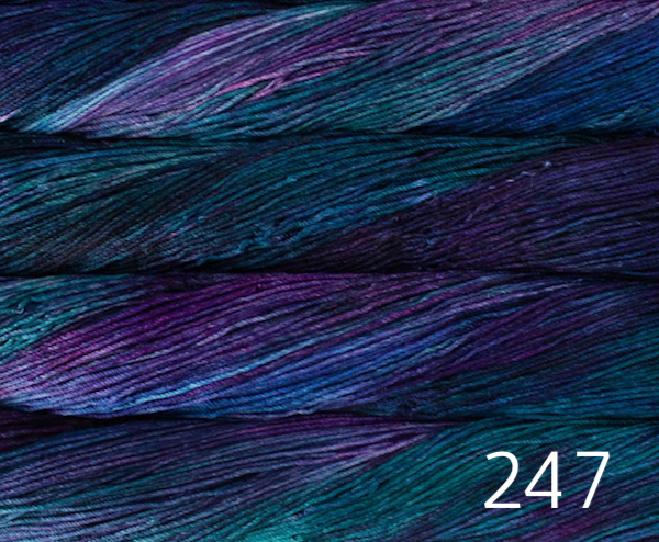Arroyo by Malabrigo is a sport/dk weight 100% superwash merino yarn in shade 247 whales road. 