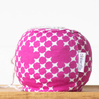 Cozy Cakes yarn cozies in pixie dust