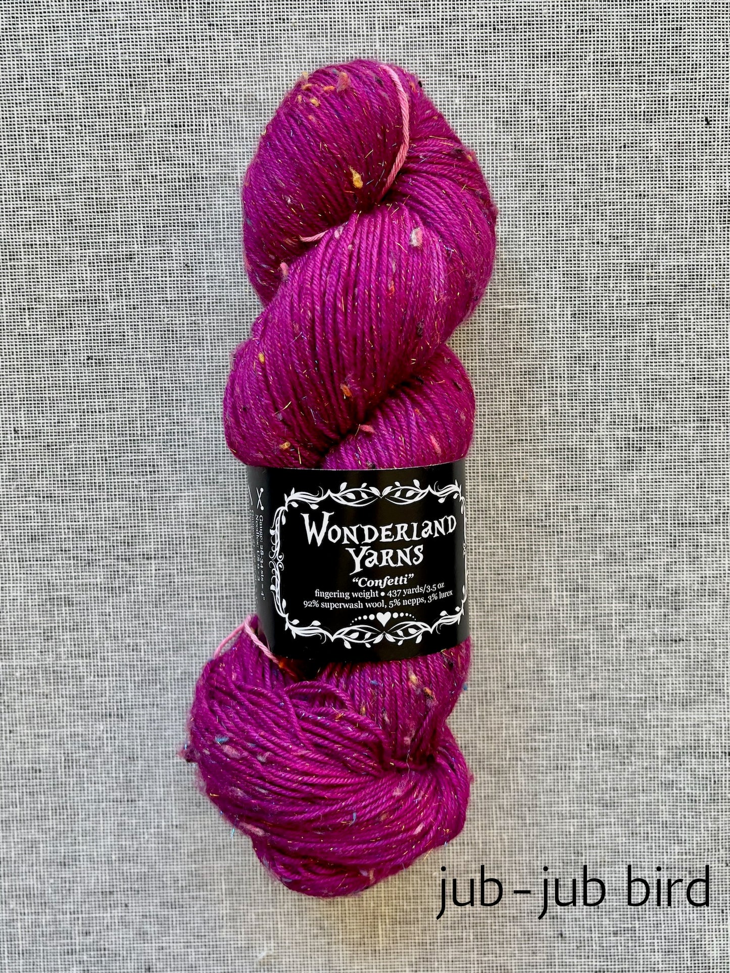 Confetti by Wonderland Yarns (fingering)