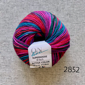 Supersocke 8-ply Active Color by OnLine (worsted)