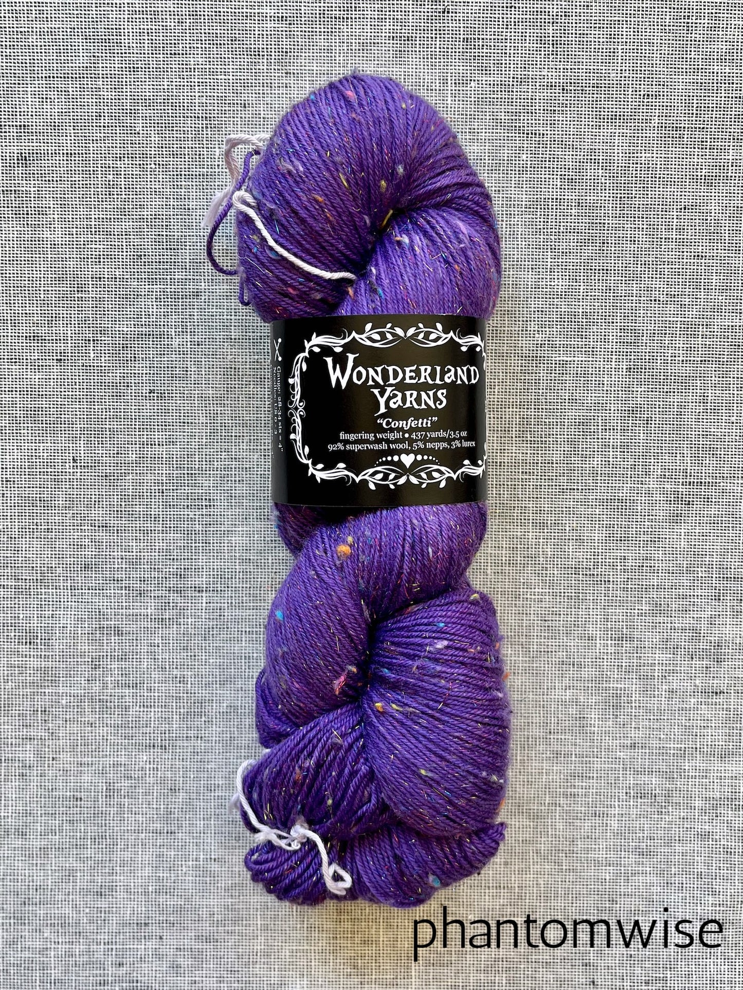 Confetti by Wonderland Yarns (fingering)