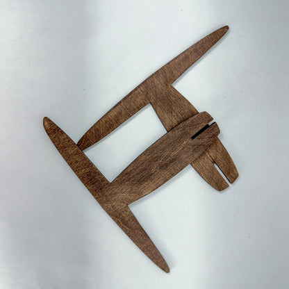 Handmade Wooden One Yard Niddy Noddy