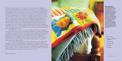 Blankets and Throws To Knit by Debbie Abrahams