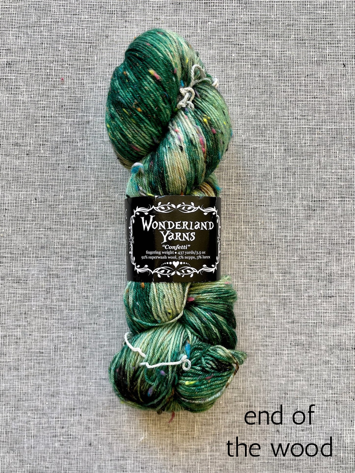Confetti by Wonderland Yarns (fingering)