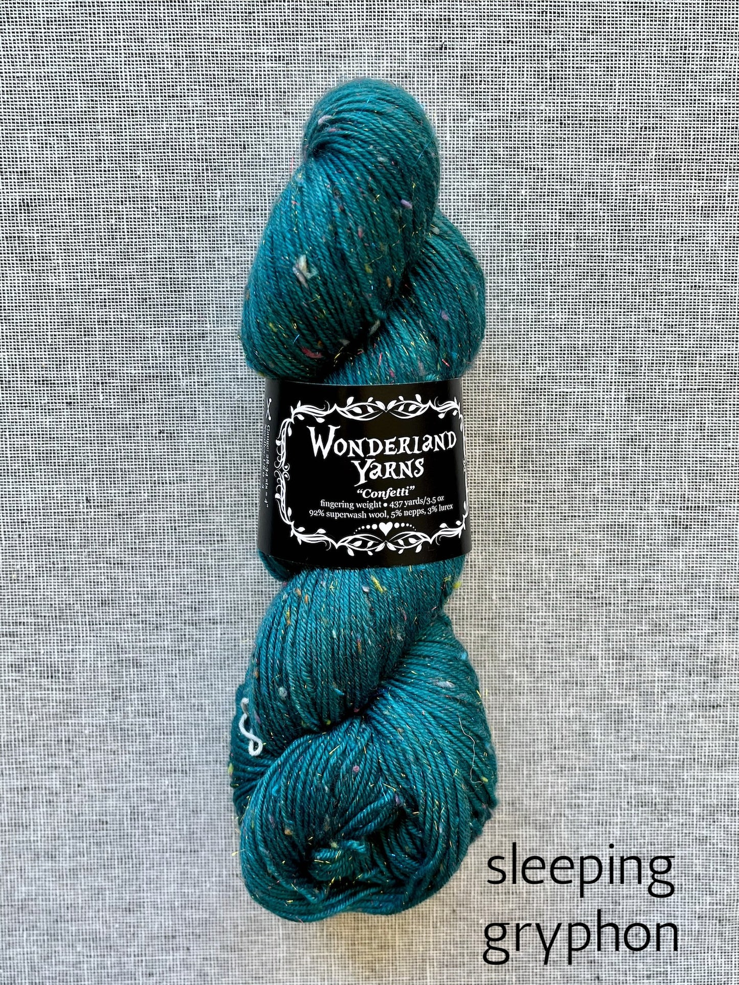Confetti by Wonderland Yarns (fingering)