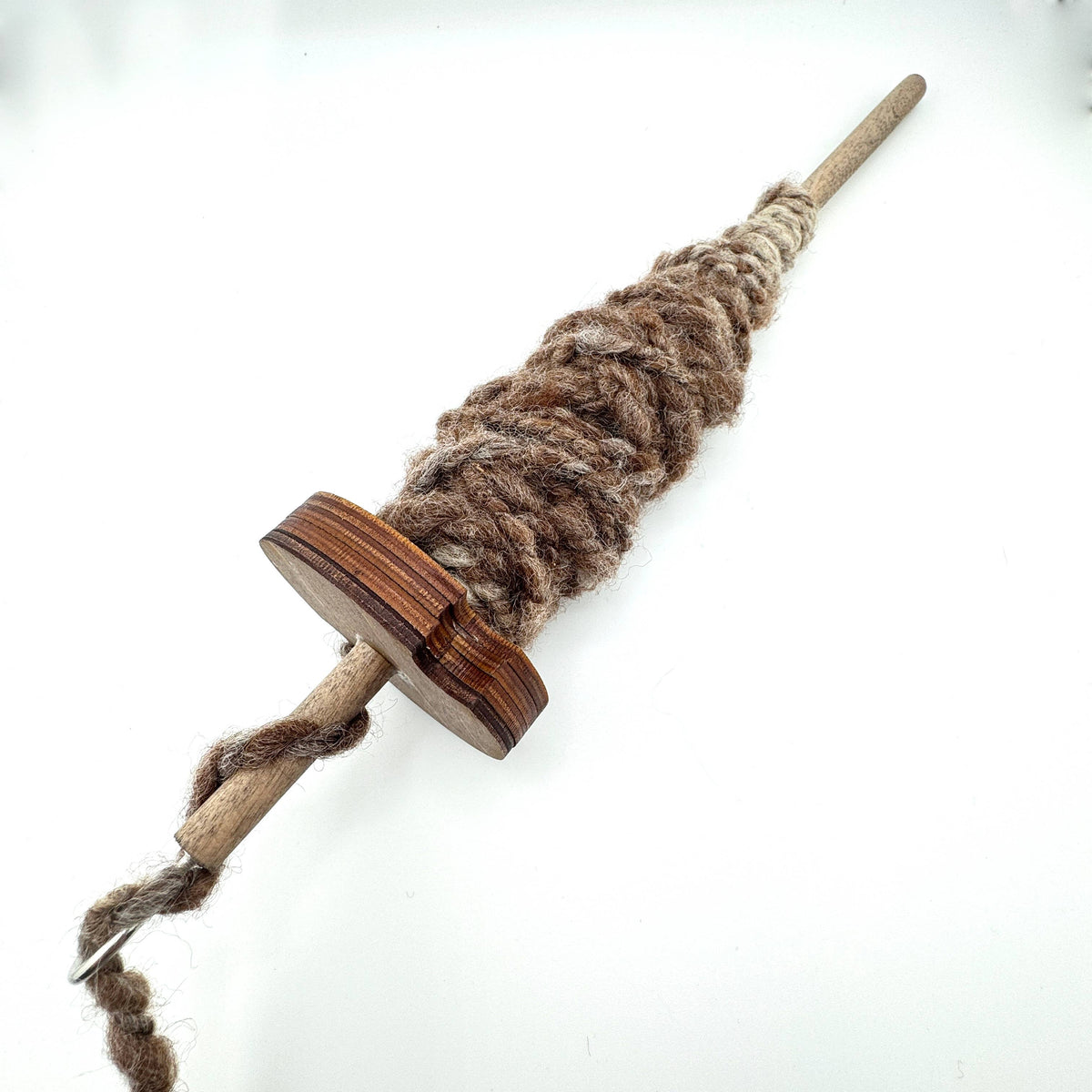 Birch Top Whorl Drop Spindle