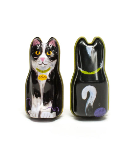 Black Cat Tin with Tapestry Needles