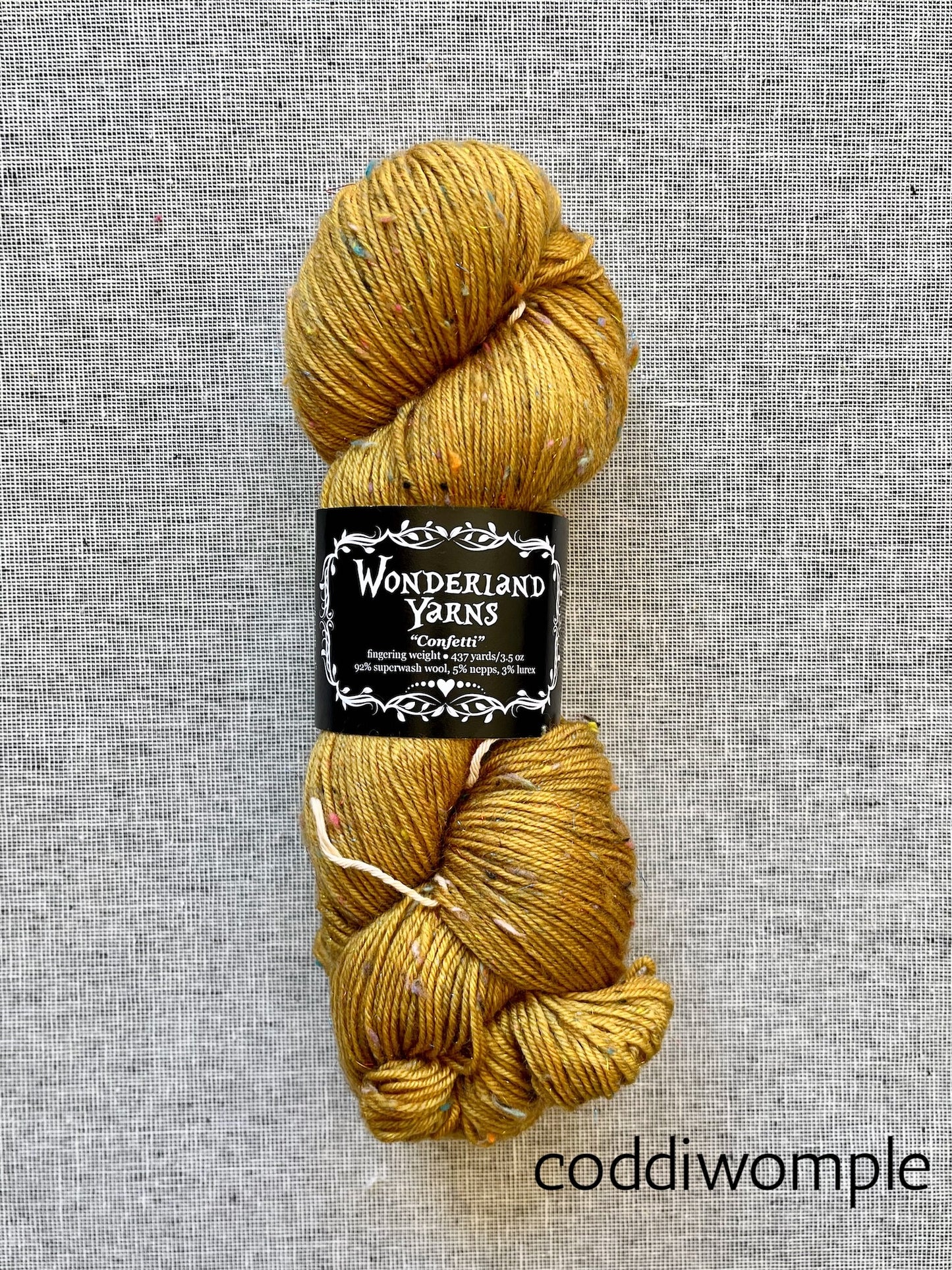 Confetti by Wonderland Yarns (fingering)