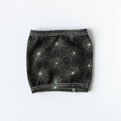 Cozy Cakes yarn cozies in night sky