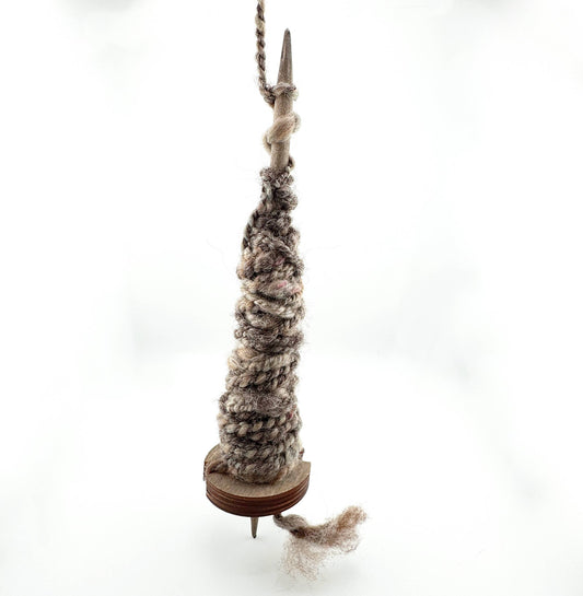 Birch Bottom Whorl Drop Spindle
