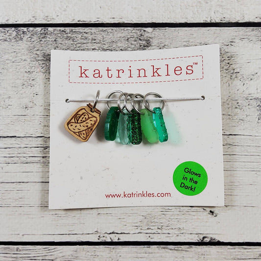 Katrinkles Pickle Stitch Marker Set