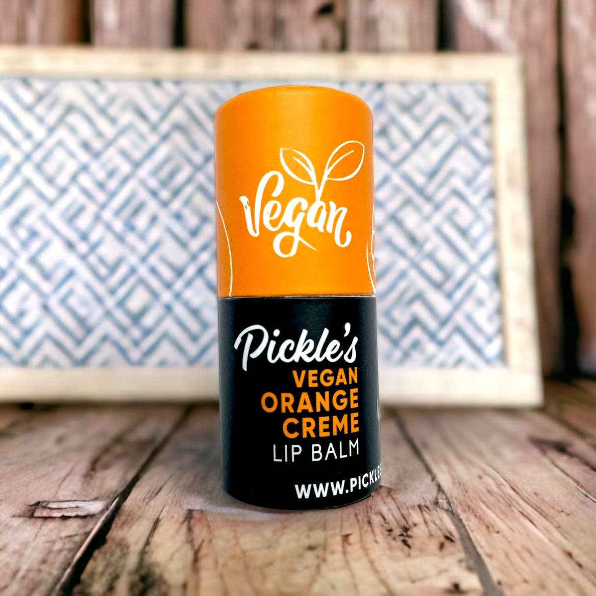 Pickle's Potions Vegan Orange Creme Lip Balm