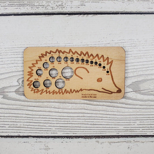 Katrinkles Hedgehog Needle Gauge